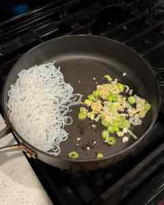 STIR FRY SHIRATAKI NOODLES