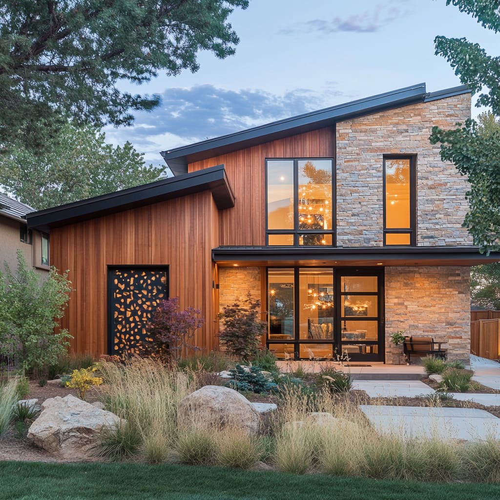 Modern luxury home exterior design ideas