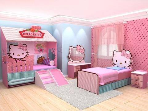 Hello Kitty Bedroom Theme Designs