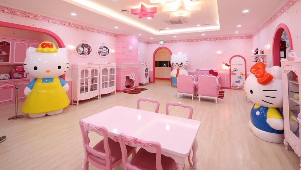 Hello Kitty Bedroom Theme Designs