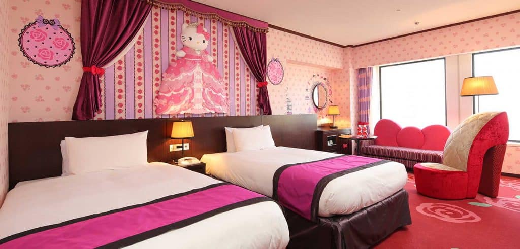 Hello Kitty Bedroom Theme Designs