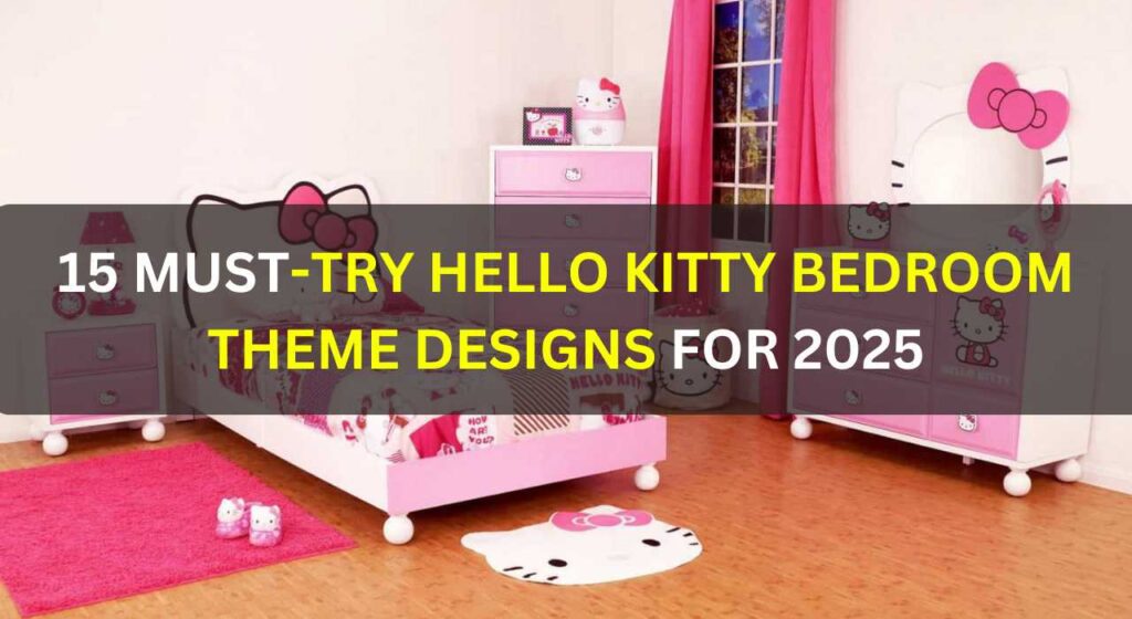 15 Hello Kitty Bedroom Theme Designs